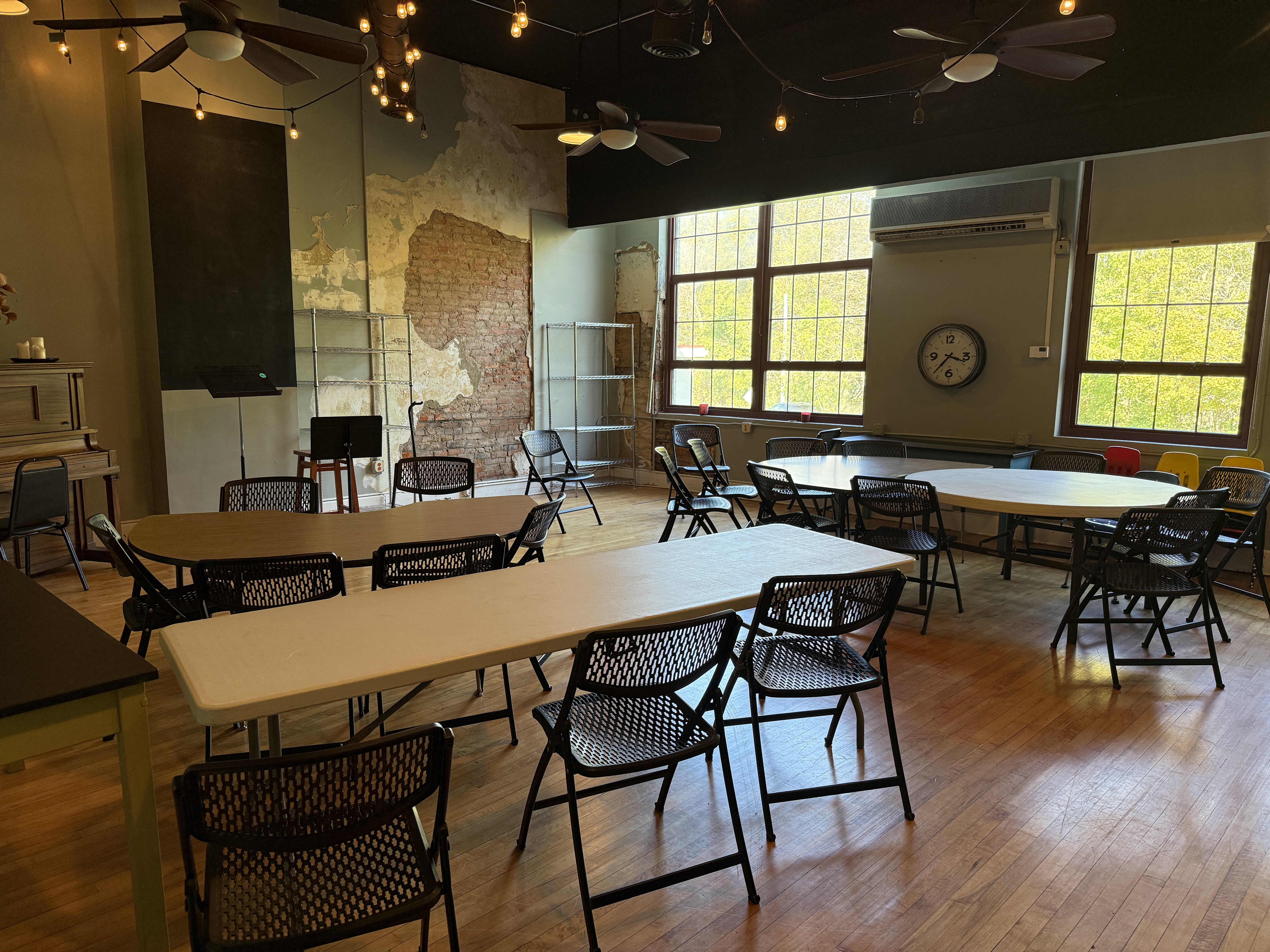 Common Table Church gathered in the Cafe at The Galena Commons
